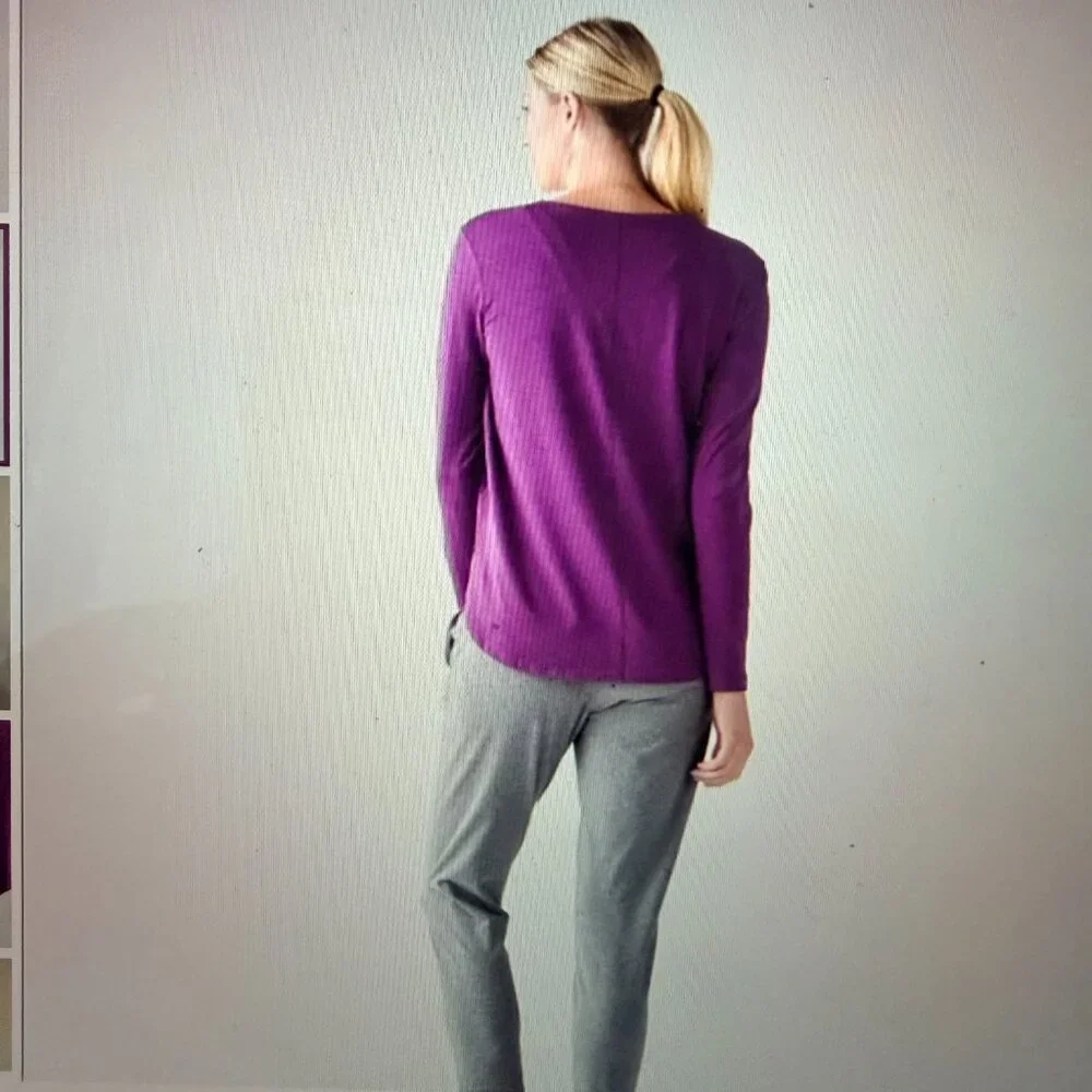 Lululemon‎ Emerald Long Sleeve 8 Purple